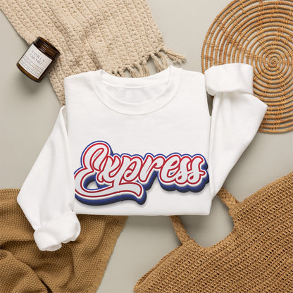 ADULT.  Express Baseball Graphic Sweatshirt