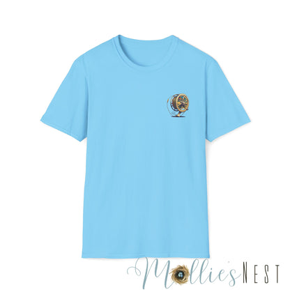 Fishing Reel Graphic Tee | MANNLY BRAND