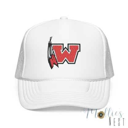 Westside "W"  Embroidered Foam Hat (Multiple Colors)