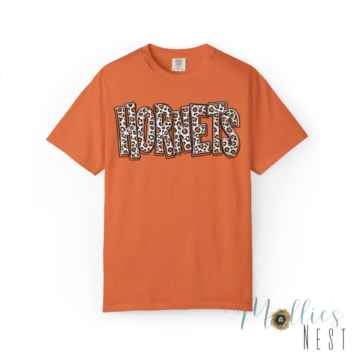 Harrisburg Hornets Leopard Print Graphic T-Shirt — Adult