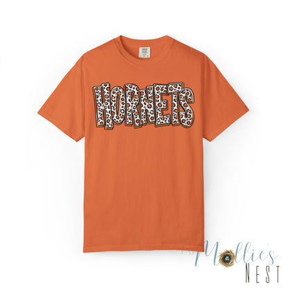 Harrisburg Hornets Leopard Print Graphic T-Shirt — Adult
