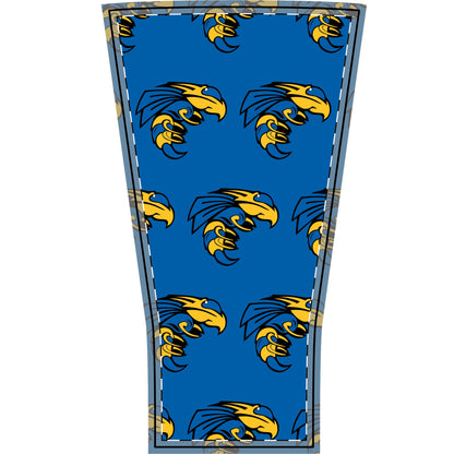 Blue Sheridan Yellowjackets Logo Arm Sleeve — Compression Sports Sleeve for Athletes & Fans