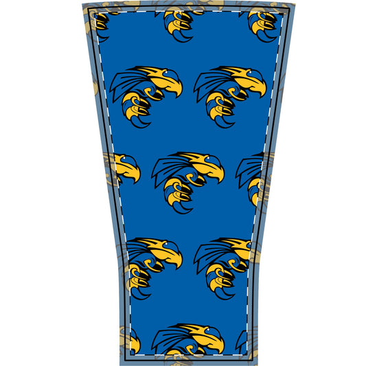 Blue Sheridan Yellowjackets Logo Arm Sleeve — Compression Sports Sleeve for Athletes & Fans