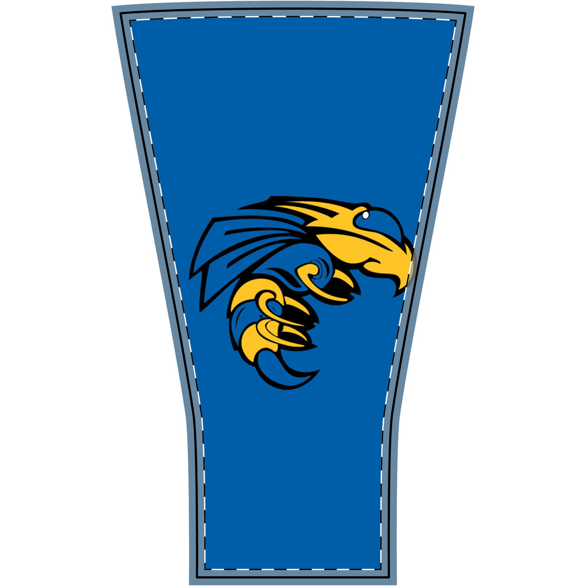 Blue Sheridan Yellowjackets Logo Arm Sleeve — Compression Sports Sleeve for Athletes & Fans