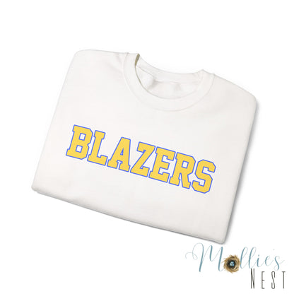 Adult. Blazers Classic. Spirit Crewneck Sweatshirt