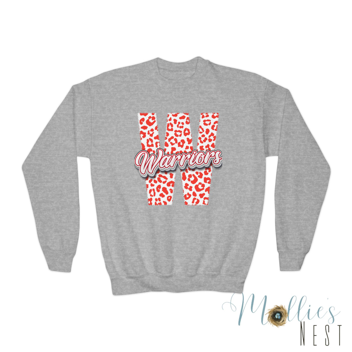 YOUTH. Westside Warriors Youth Crewneck Sweatshirt