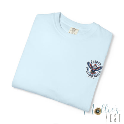 ADULT.  T‑Shirt — DeSoto Thunderbirds Mascot Graphic (2026)