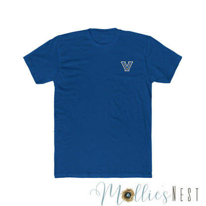 Valley View Football Unisex Cotton Crew Tee, Sports Tee, School Spirit Shirt, Game Day Apparel, Football Fan Wear