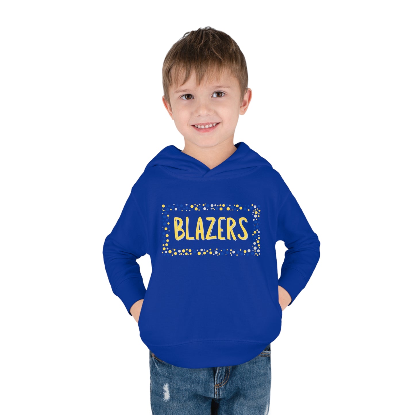 Blazers Toddler Pullover Fleece Hoodie