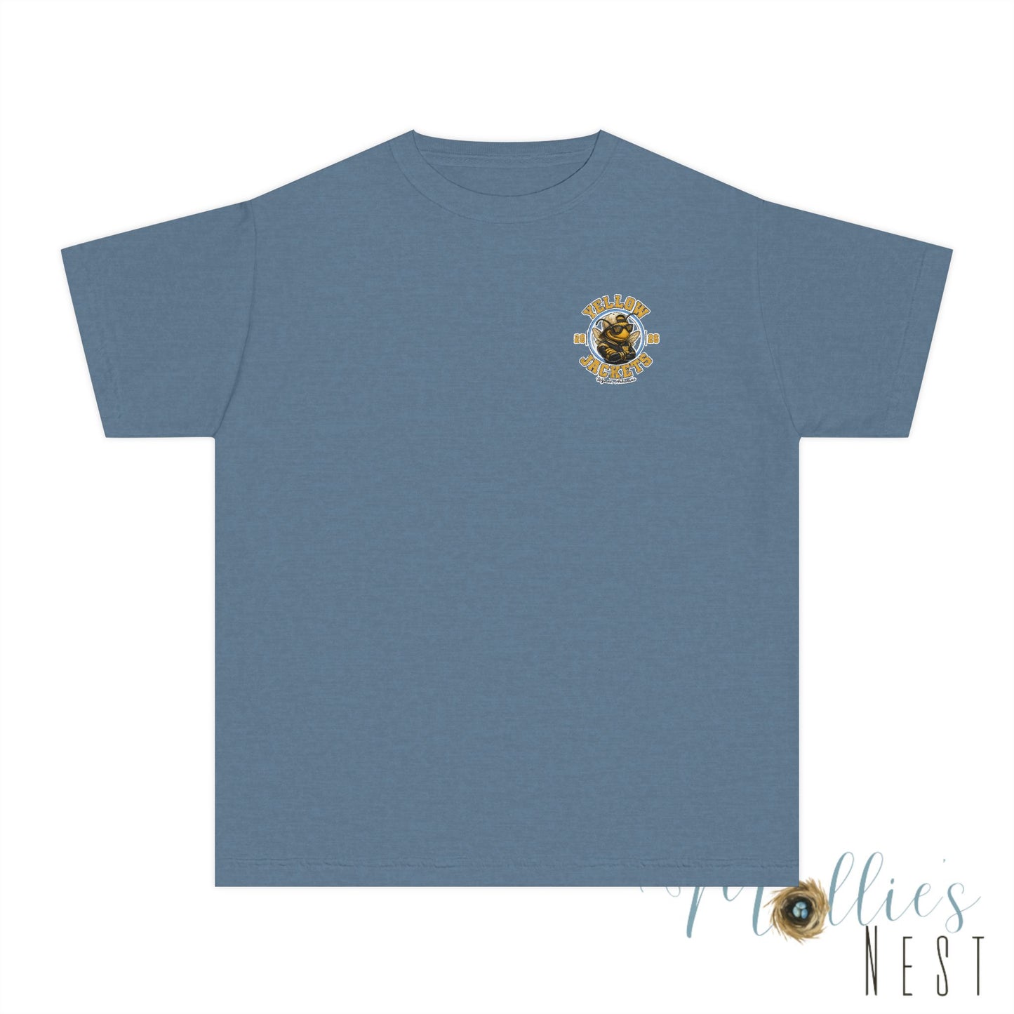 YOUTH.  Yellow Jackets. Wynne Mascot T-Shirt —(2026)