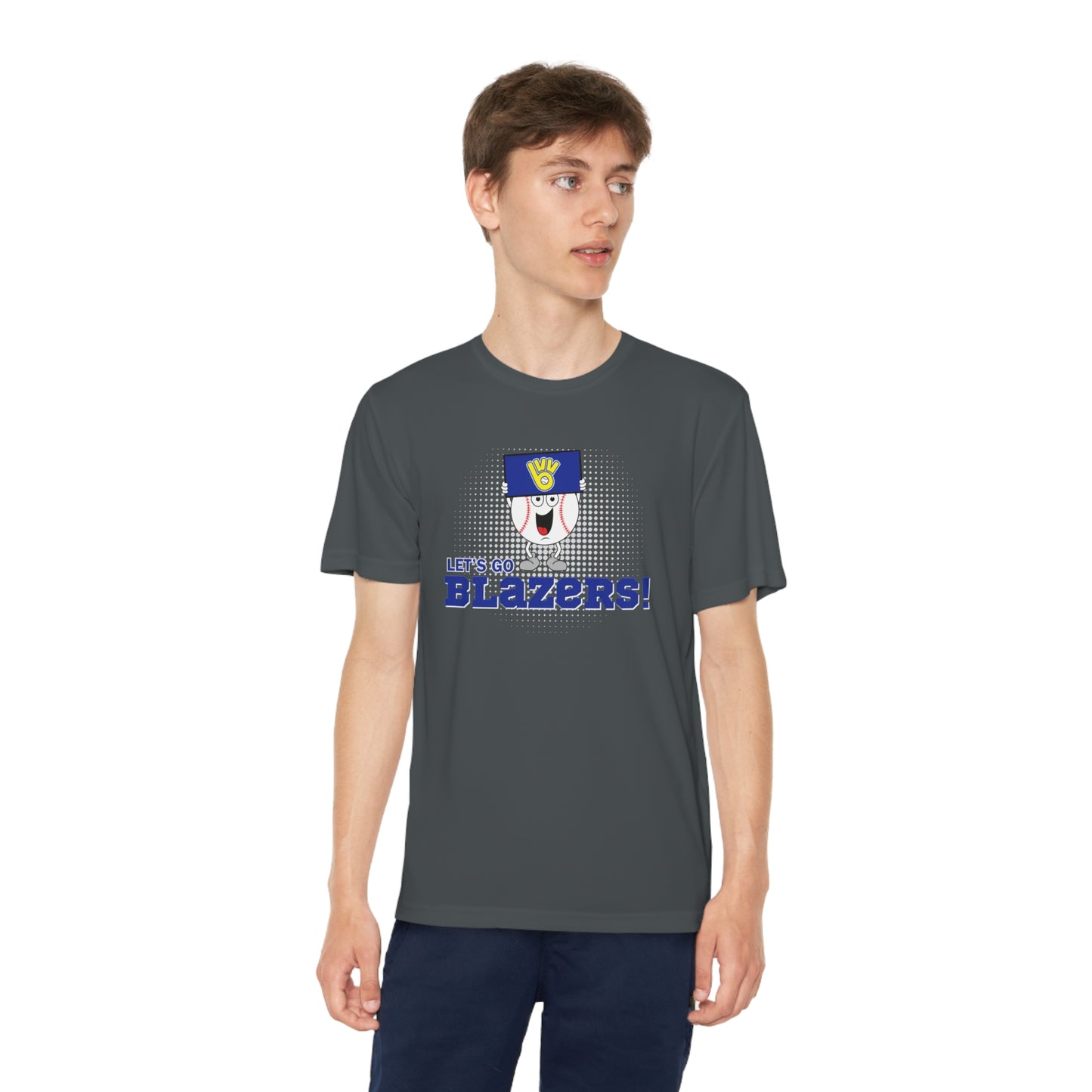 Blazers Baseball Youth Competitor Tee