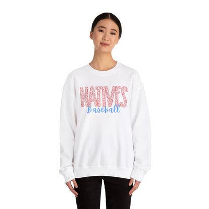 Natives Baseball Unisex Heavy Blend™ Crewneck Sweatshirt - Cozy Sportswear for Fans