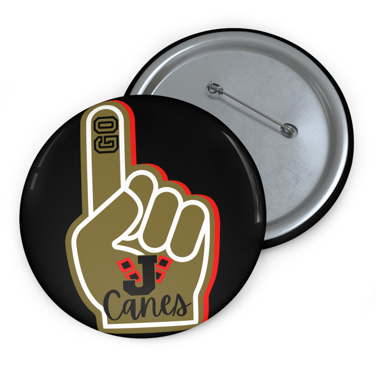Jonesboro Hurrican Foam Finger - BUTTON 1