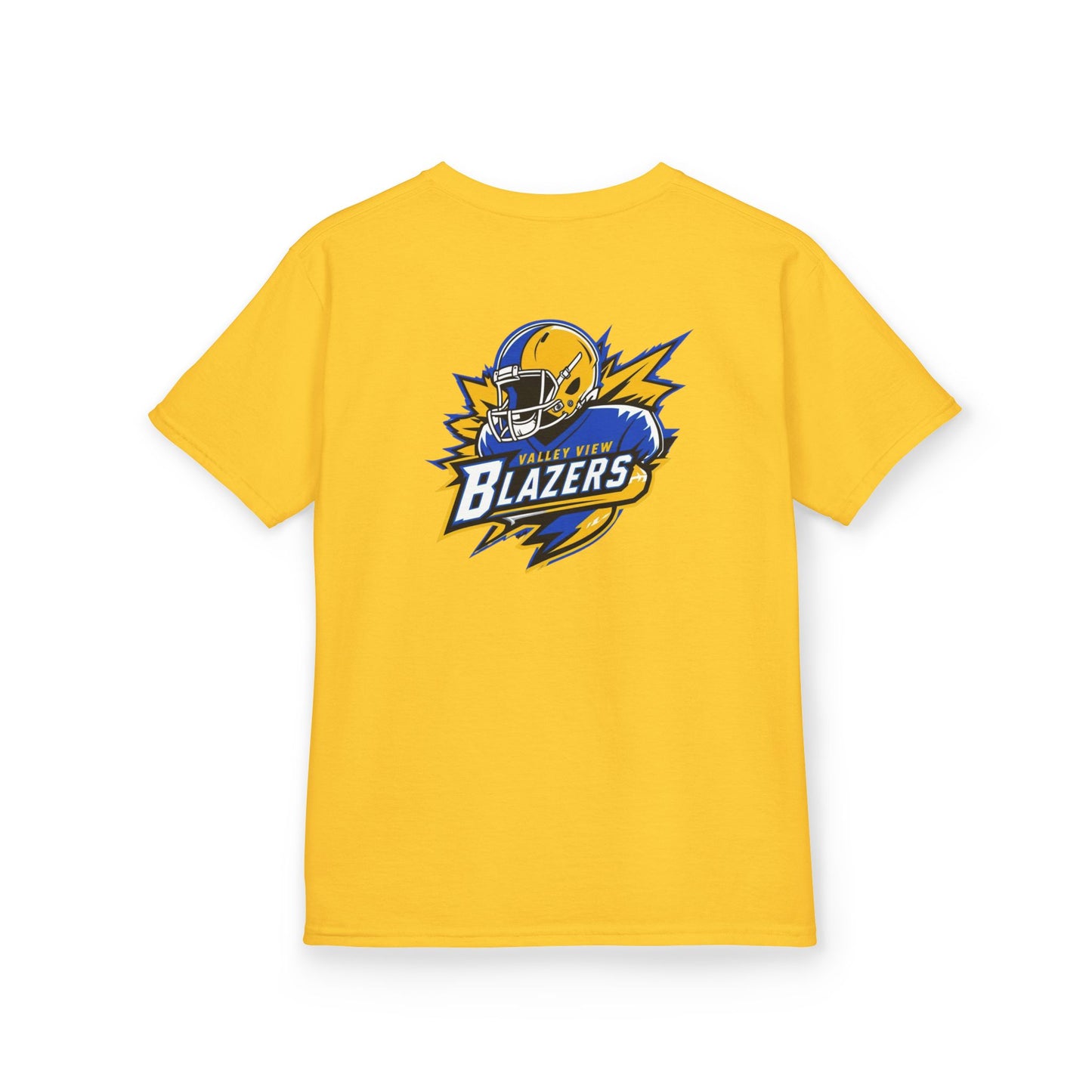 Blazer Kids Tee: Front/Back Football Design