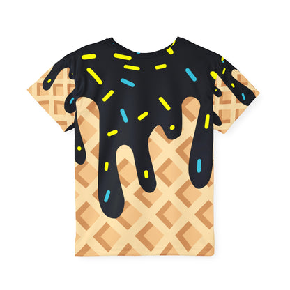 Kids Sports Jersey. ALTRUISMO Ice Cream font