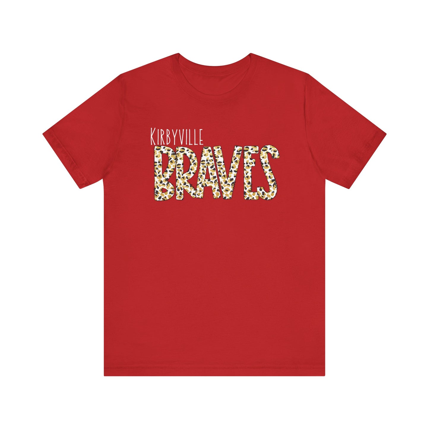 Kirbyville Braves. Jersey Short Sleeve Tee