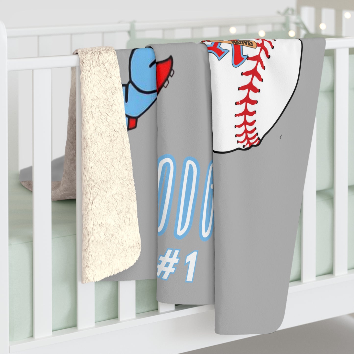 HODGE> CUSTOM of Natives Sherpa Fleece Blanket