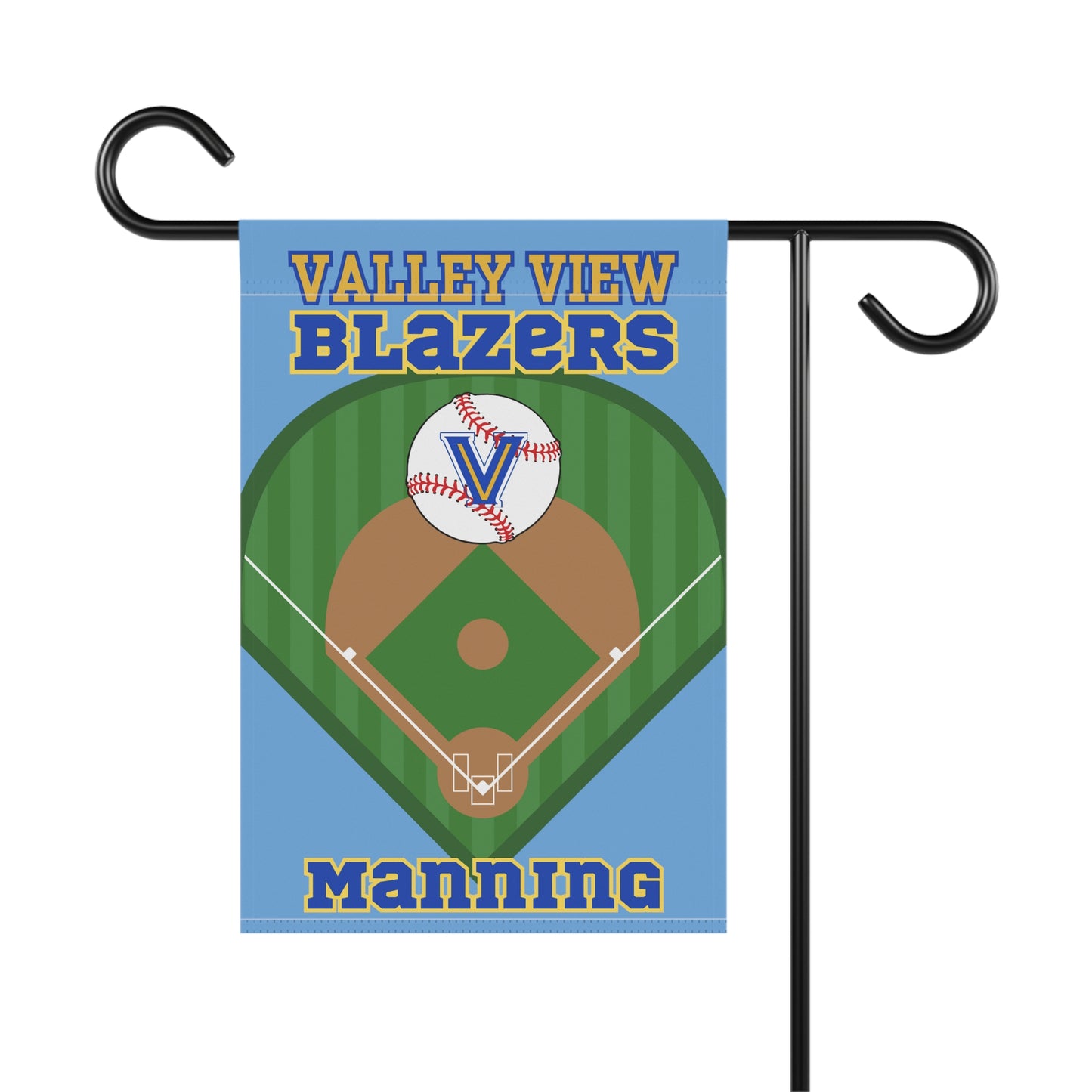 Blazers. Baseball Garden & House Banner