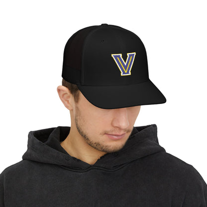 Richardson Embroidered Snapback Trucker Cap -Valley View LOGO