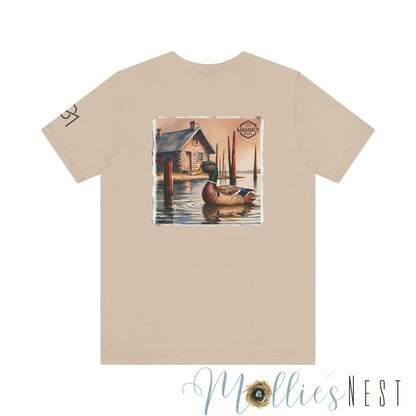 Unisex Jersey Short Sleeve Tee. MANNLY BRAND. Duck Cabin