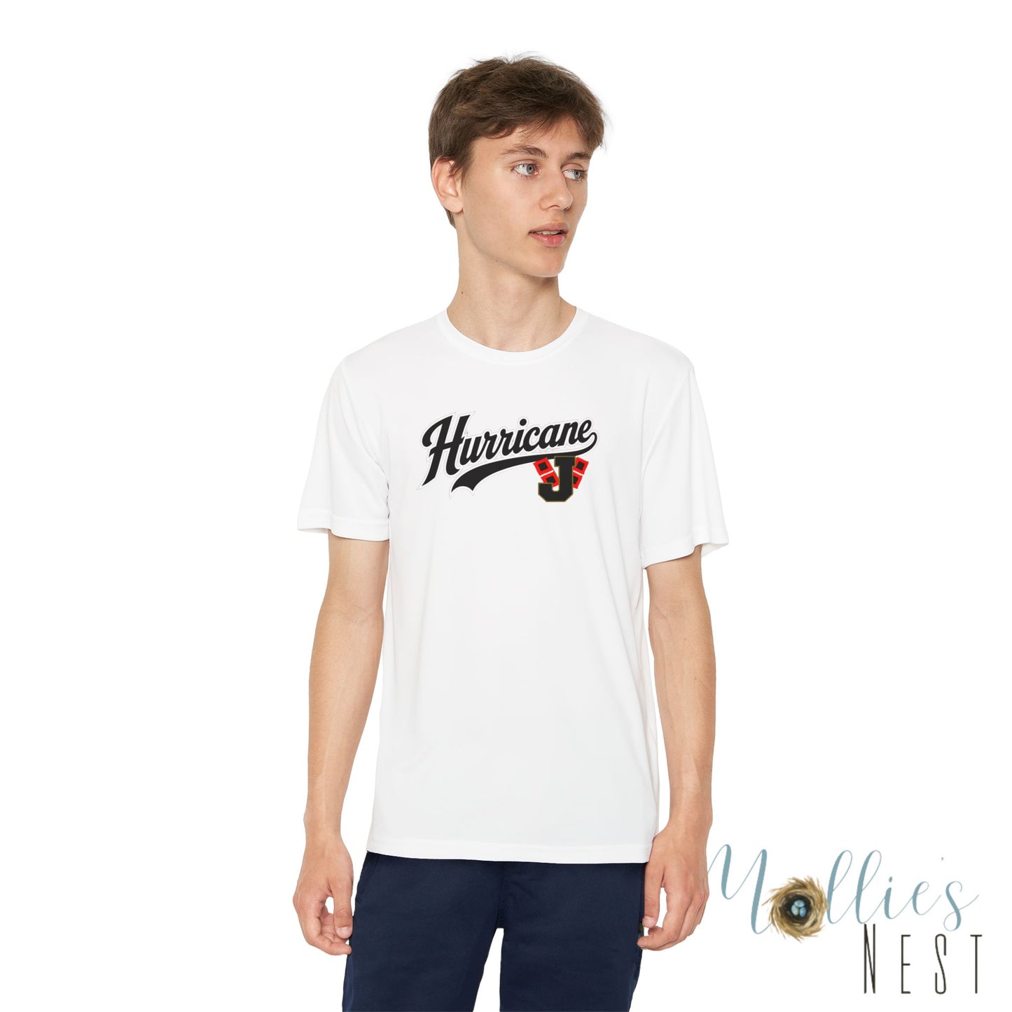 Hurricane Youth Drifit — Script Logo Team Shirt