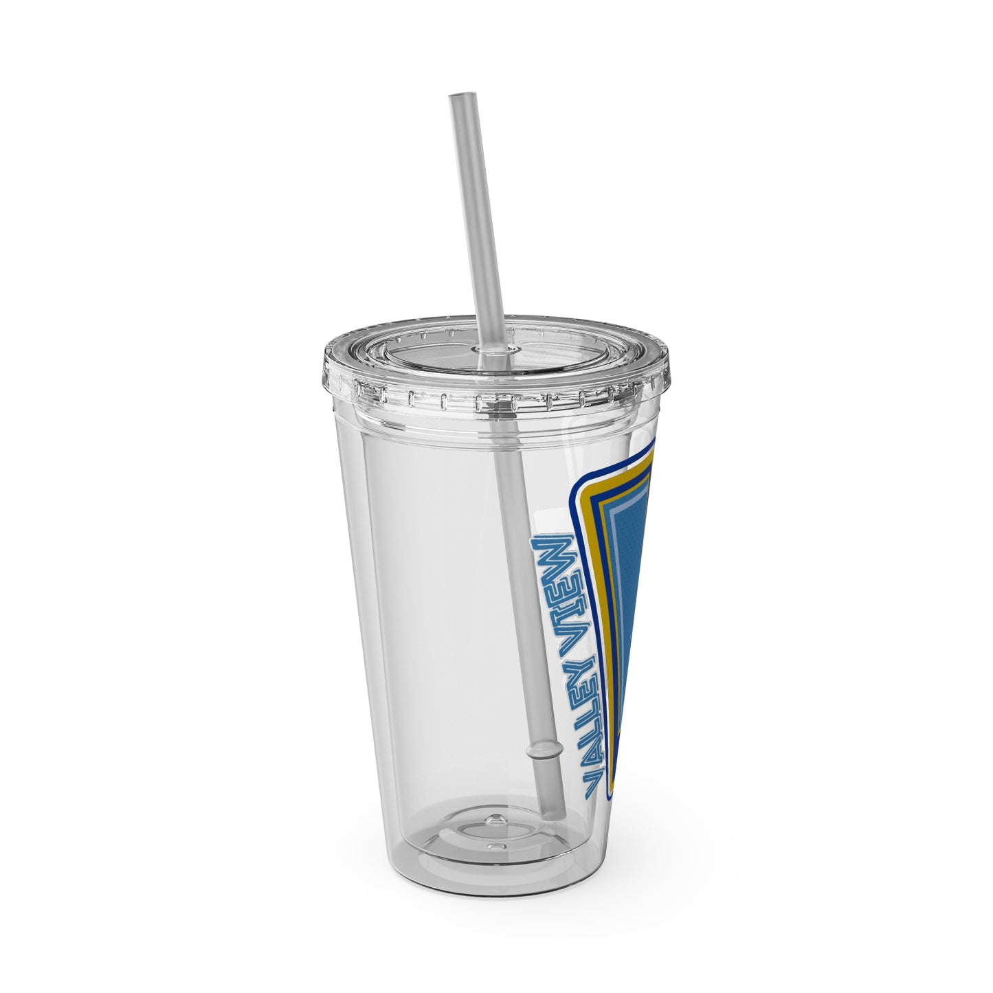 Valley View Sunsplash Tumbler with Straw, 16oz