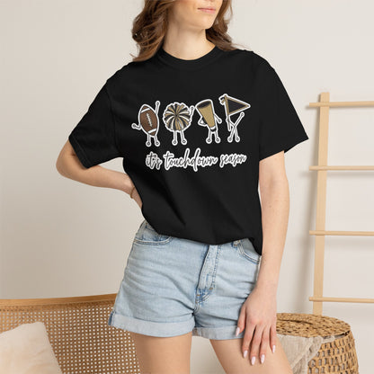 Touchdown Season (Black/Gold) - T-Shirt Football Friends Graphic