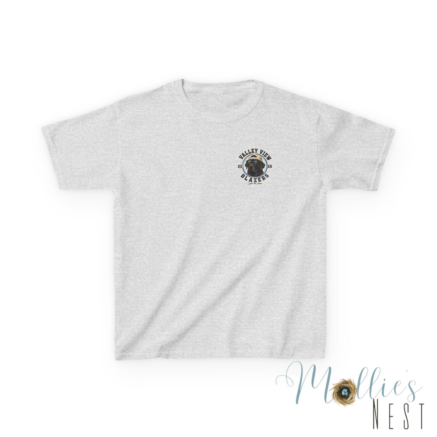 YOUTH.  Valley View Blazers Black Lab 2026 T-Shirt — Vintage Tee (2026)