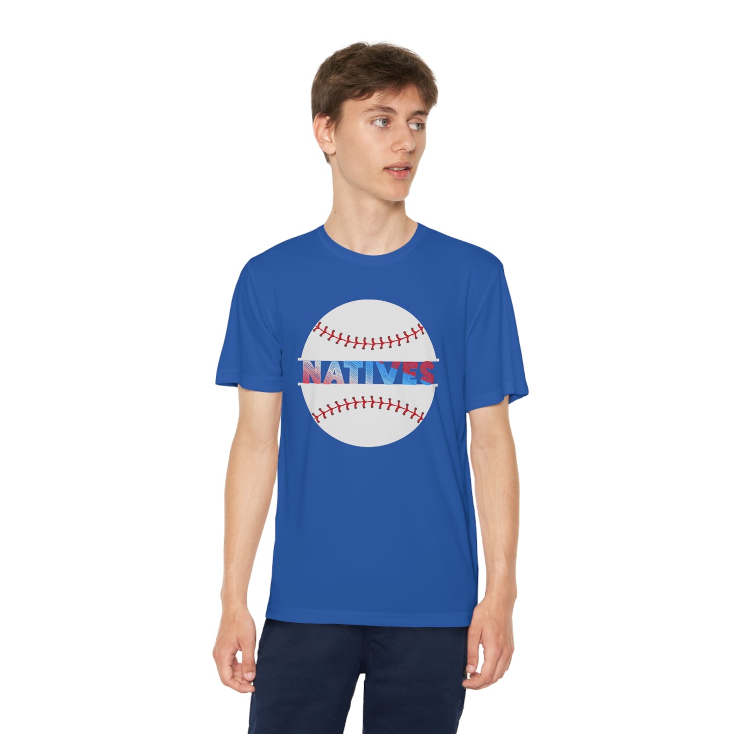 Natives baseball Youth Competitor Tee