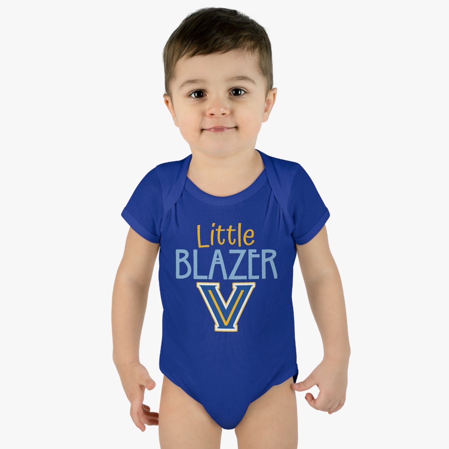 Infant. Little Blazer Baby Rib Bodysuit