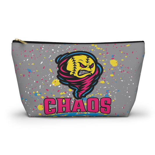 Chaos Softball Accessory Pouch — Personalized T‑Bottom Bag