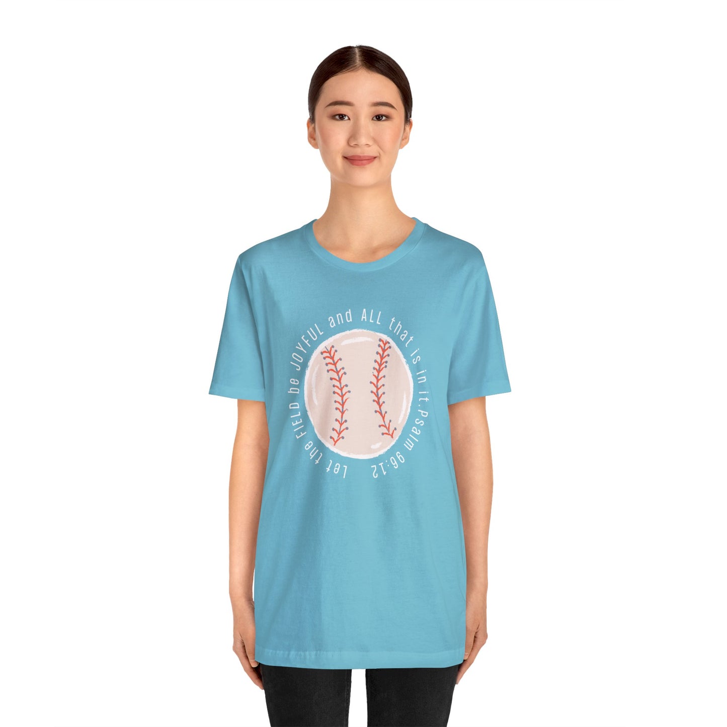 Joyful Baseball Unisex Jersey Short Sleeve Tee