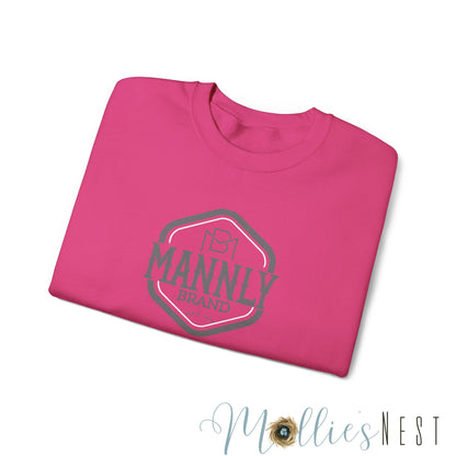 Unisex Heavy Blend™ Crewneck Sweatshirt. MANNLY BRAND