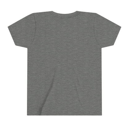 Youth Red & White football Short Sleeve Tee