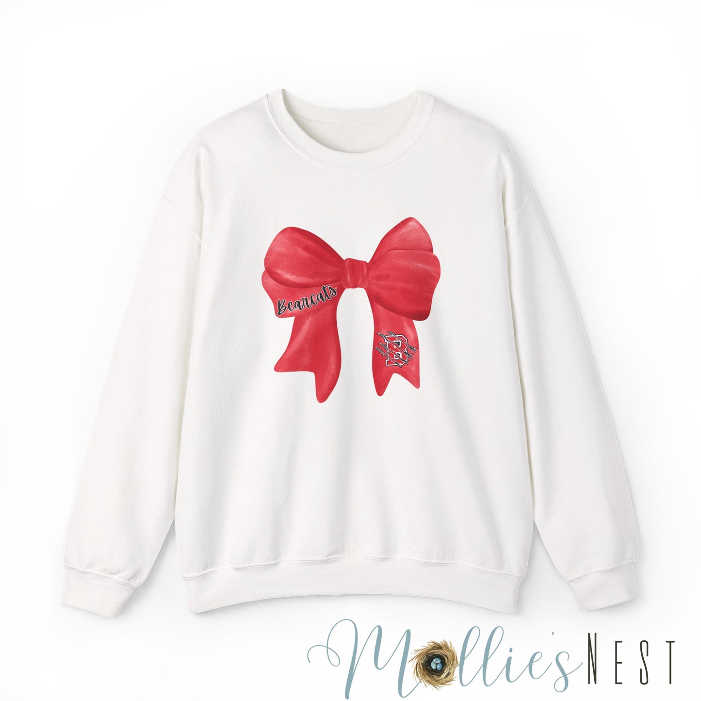 ADULT. Brookland Bearcat Bow Sweatshirt