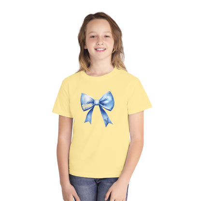 Youth Comfort Colors Valley View Bow Design