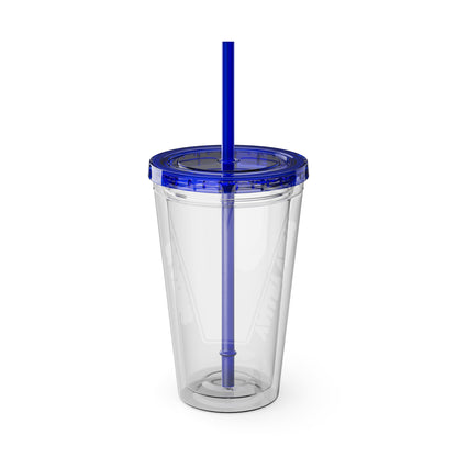 Valley View Sunsplash Tumbler with Straw, 16oz