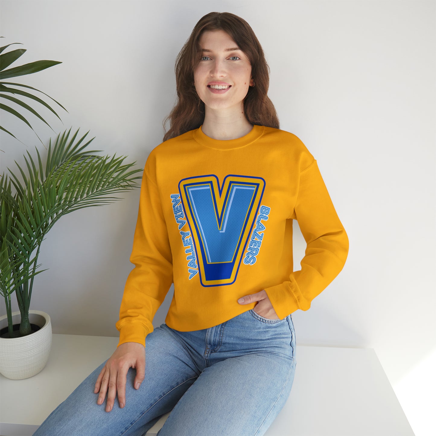 Valley View Blazers Unisex Heavy Blend™ Crewneck Sweatshirt