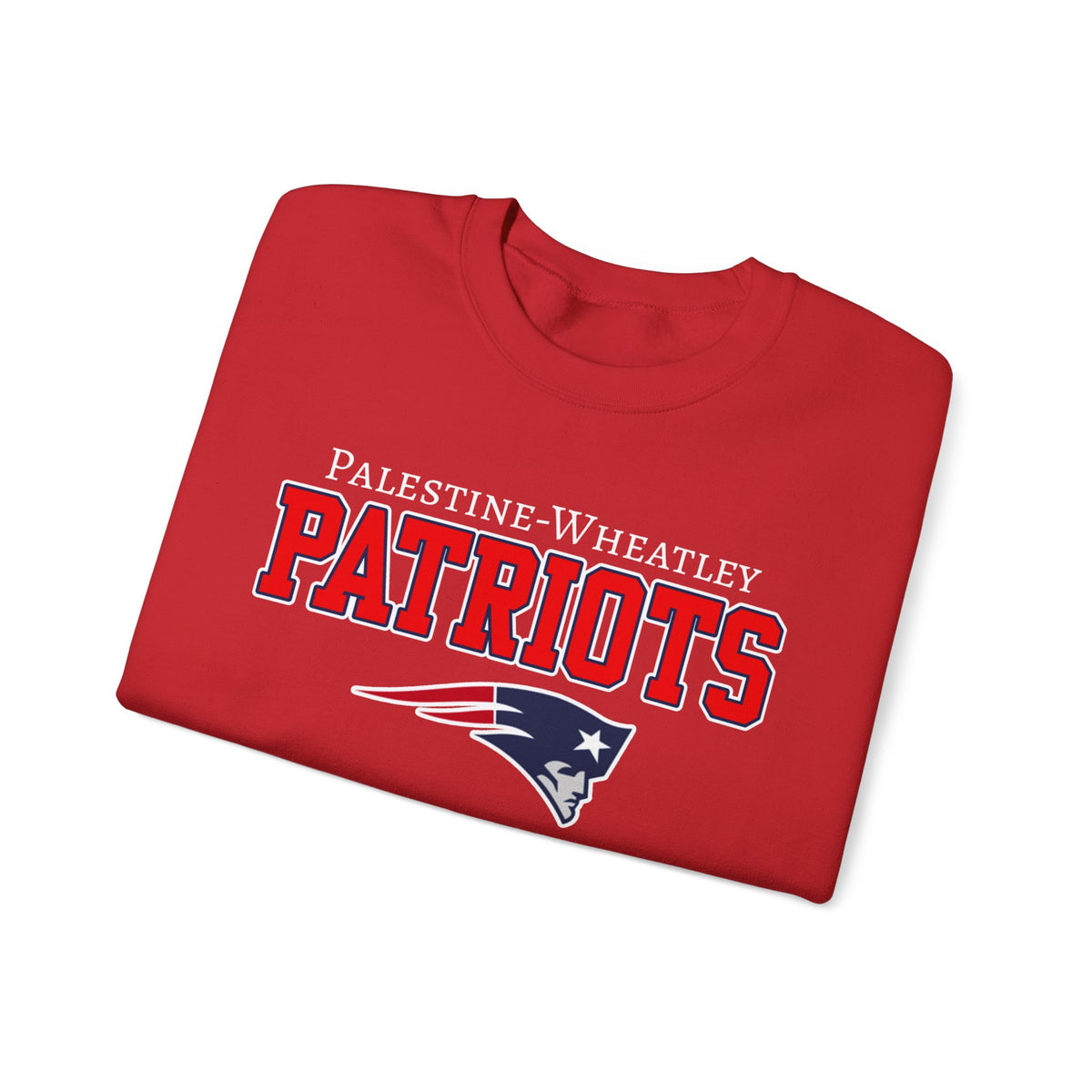 ADULT. Palestine-Wheatley Patriots Crewneck Sweatshirt