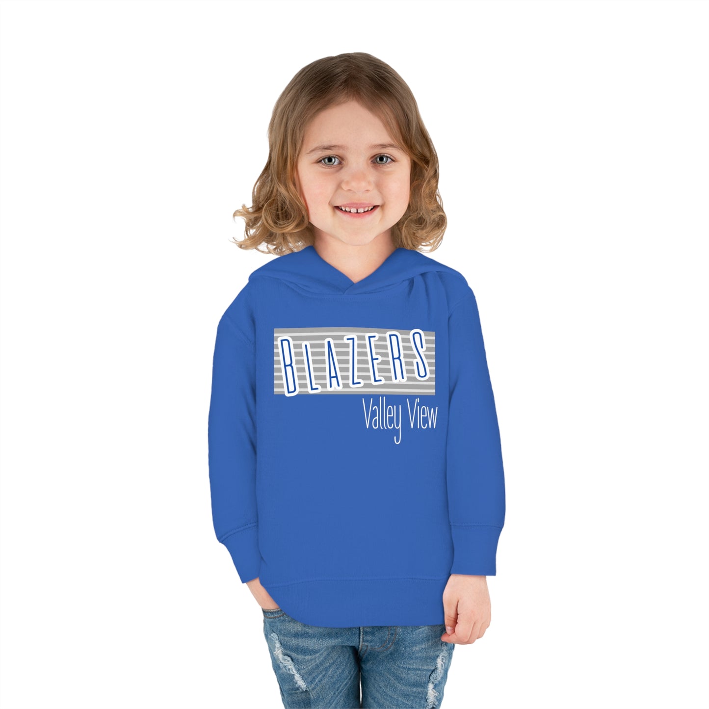 Blazers Toddler Pullover Fleece Hoodie