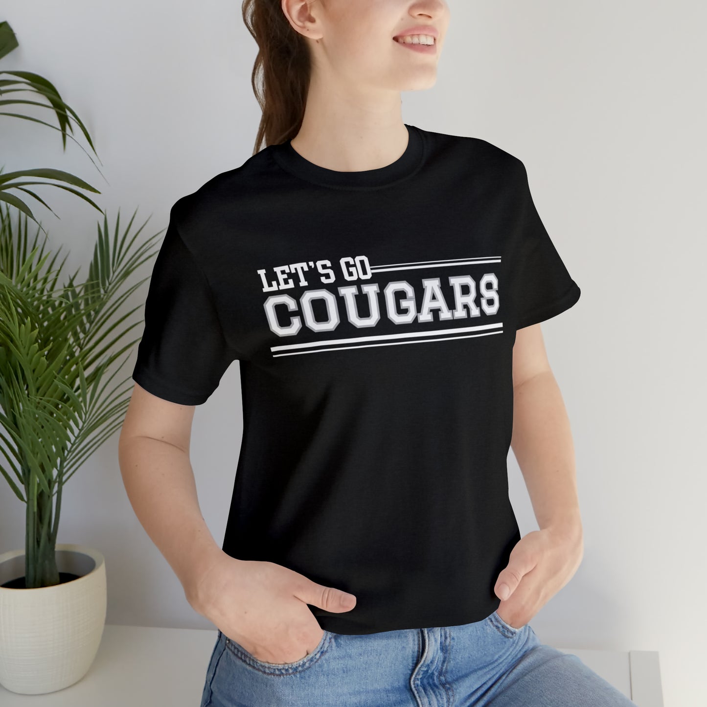 Cougars Unisex Jersey Short Sleeve Tee