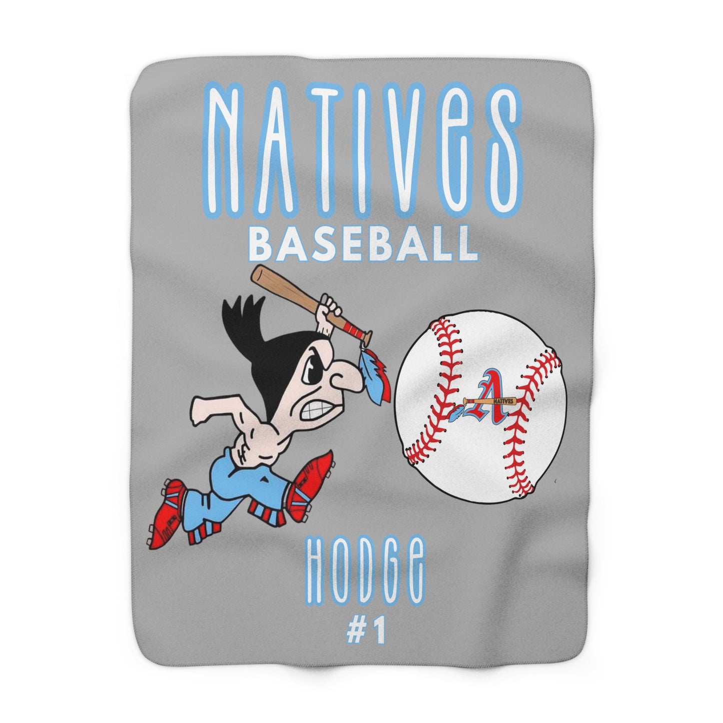 HODGE> CUSTOM of Natives Sherpa Fleece Blanket