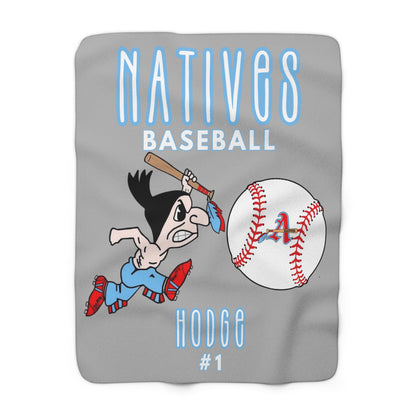 HODGE> CUSTOM of Natives Sherpa Fleece Blanket
