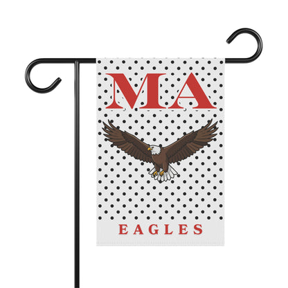 Eagles Yard Flag — Marvell Academy. Polka Dot Eagle House Banner