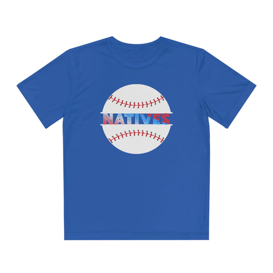 Natives baseball Youth Competitor Tee