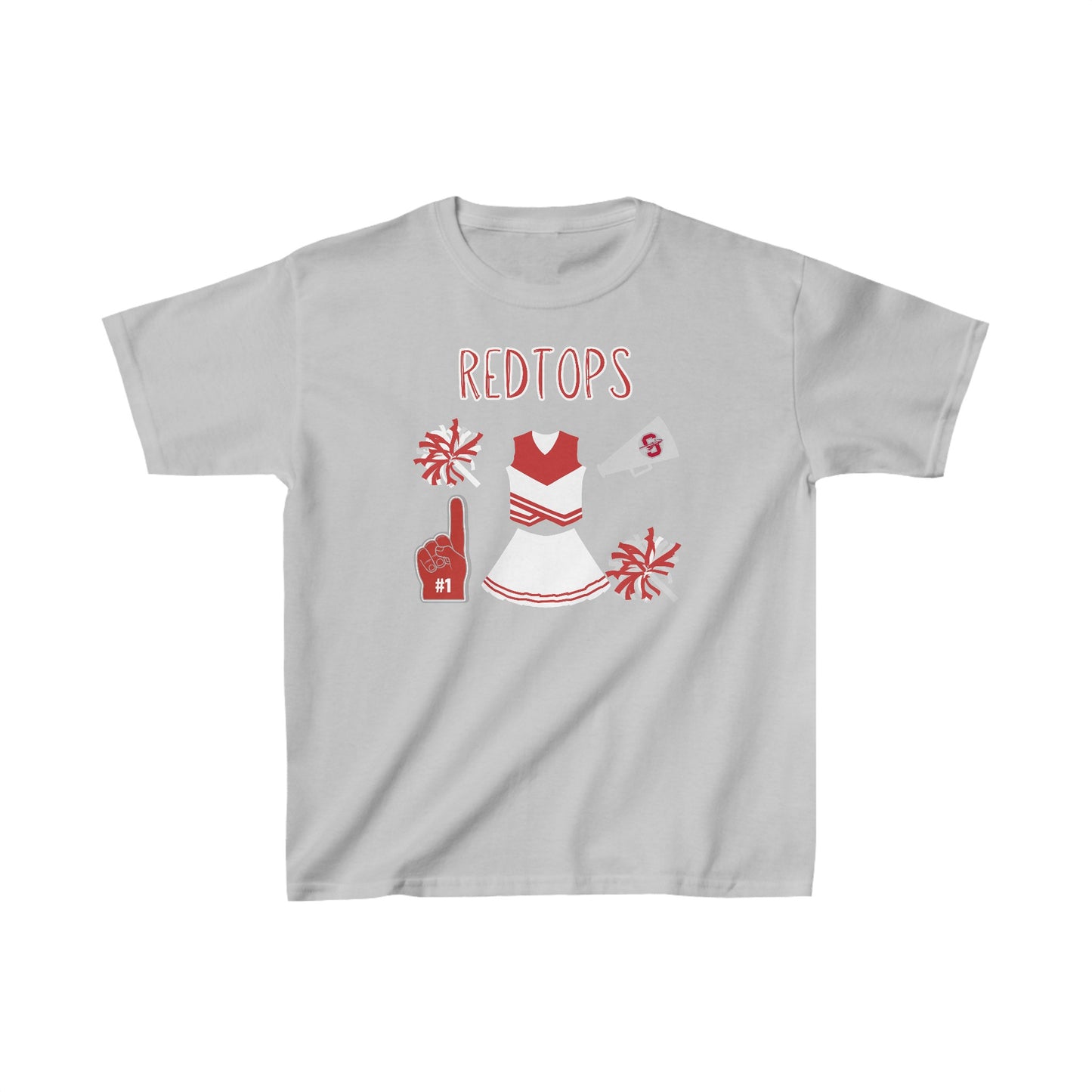 Redtops Cheer Kids Heavy Cotton™ Tee