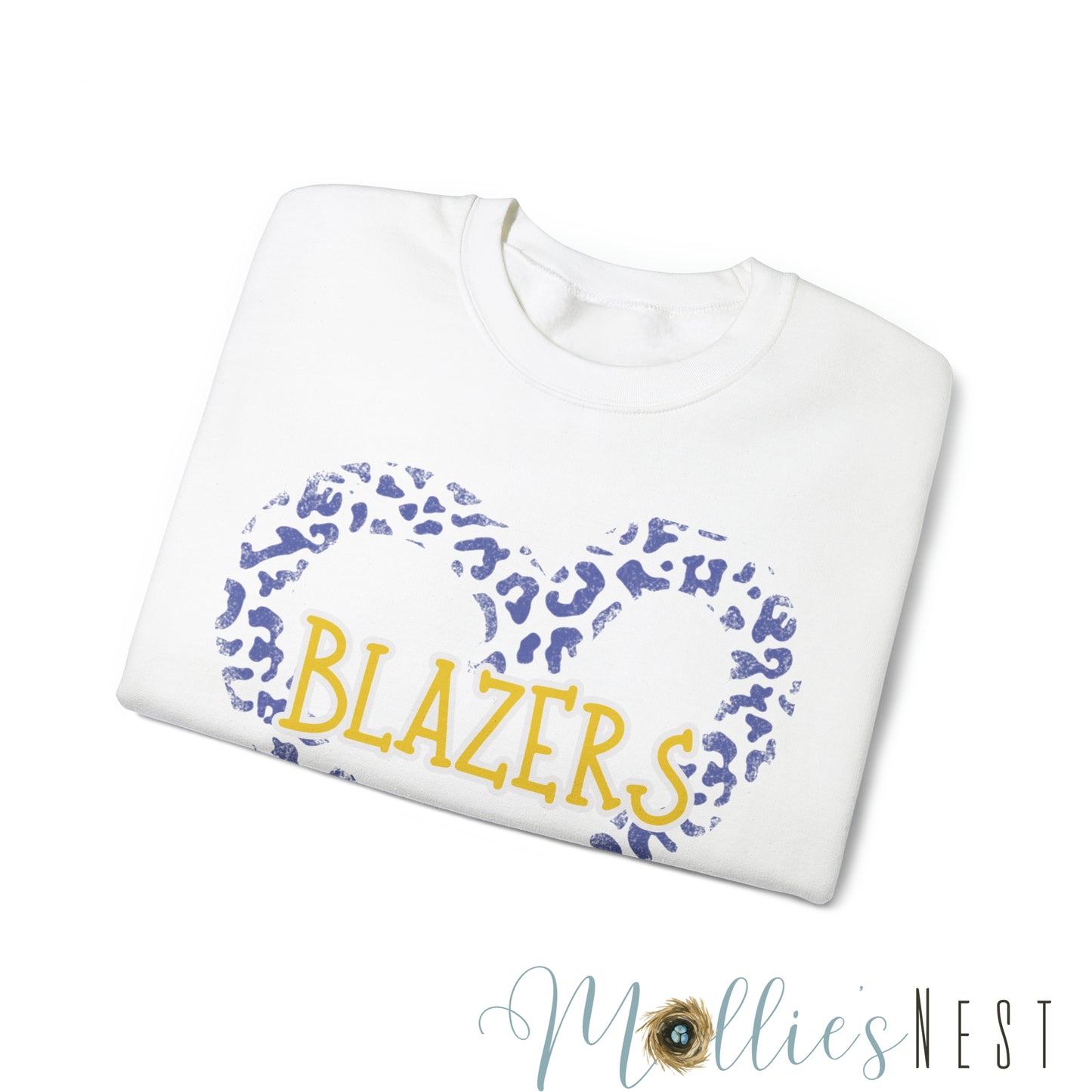 Blazer Heart Heavy Blend™ Crewneck Sweatshirt