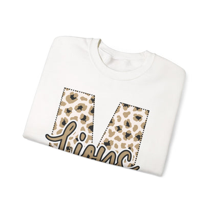 Manila M - Lions Leopard Print Sweatshirt -