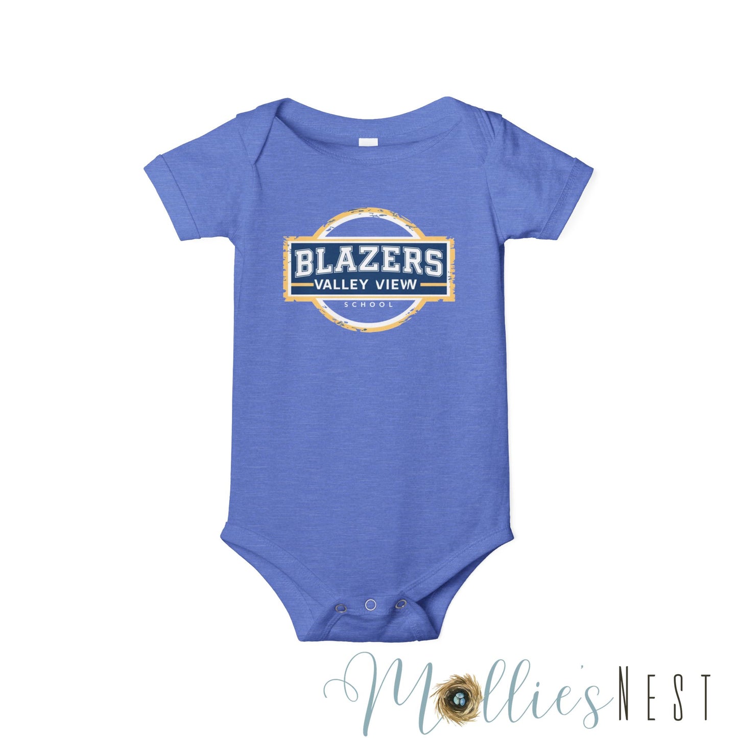 Infant Jersey One Piece. Valley View Blazers