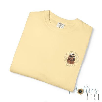 Valley View Blazers. Dog with sunglasses graphic shirt